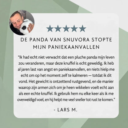 Pookie de Panda Verzwaarde Knuffel