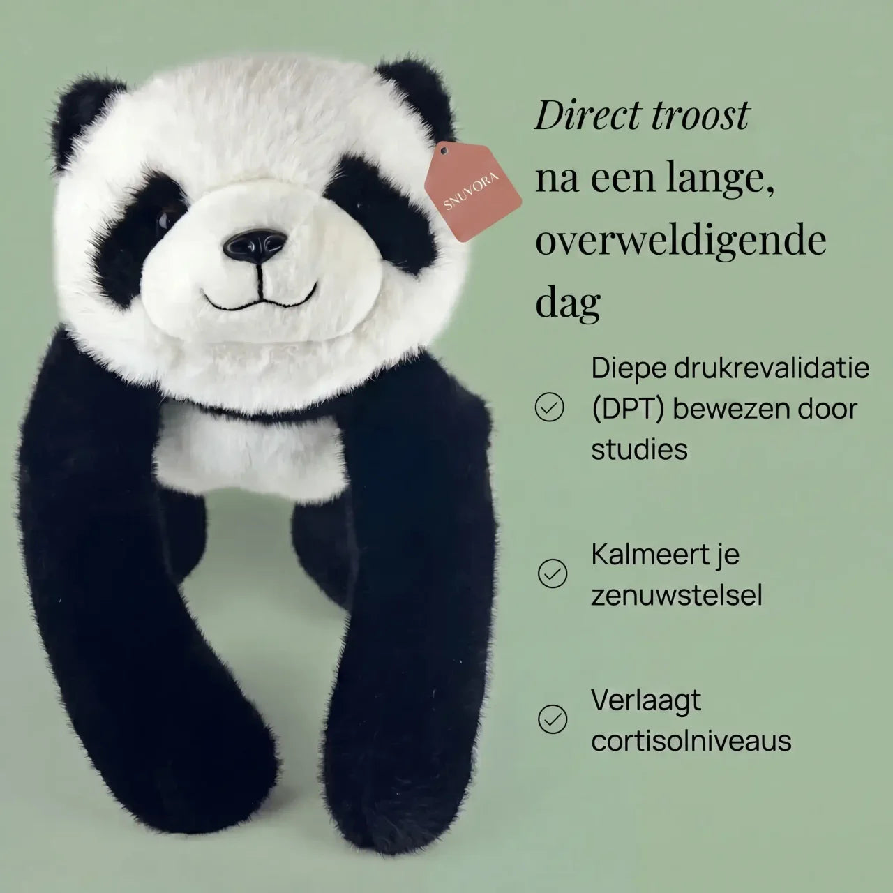Pookie de Panda Verzwaarde Knuffel